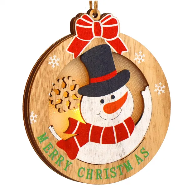 Christmas Tree Decoration Springos CA1283, 9.5 x 10.5 cm