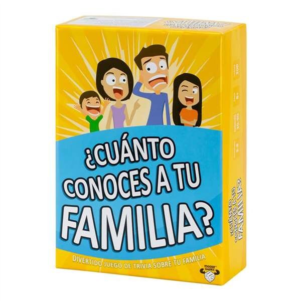Card Game Moose ¿Cuánto Conoces A Tu Familia?