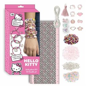 Bracelet and Necklace Making Kit Hello Kitty Pink