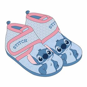 House Slippers Stitch Light Blue 30