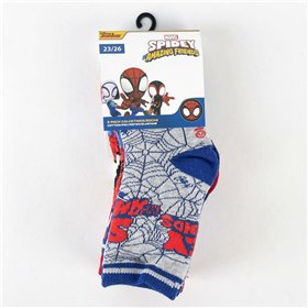 Socks Spidey Blue 31-34 5 pairs