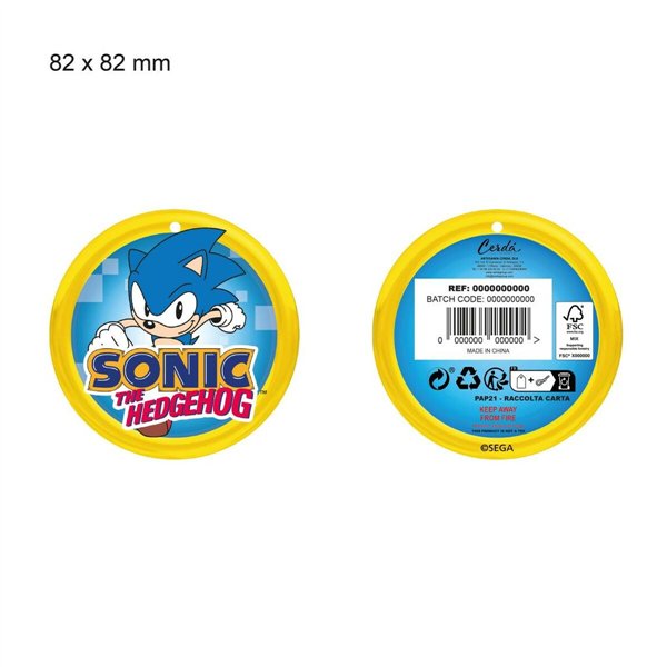 Set of clothes Sonic Blue